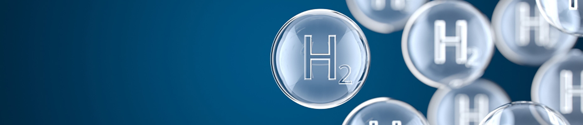 hydrogen atoms illustration